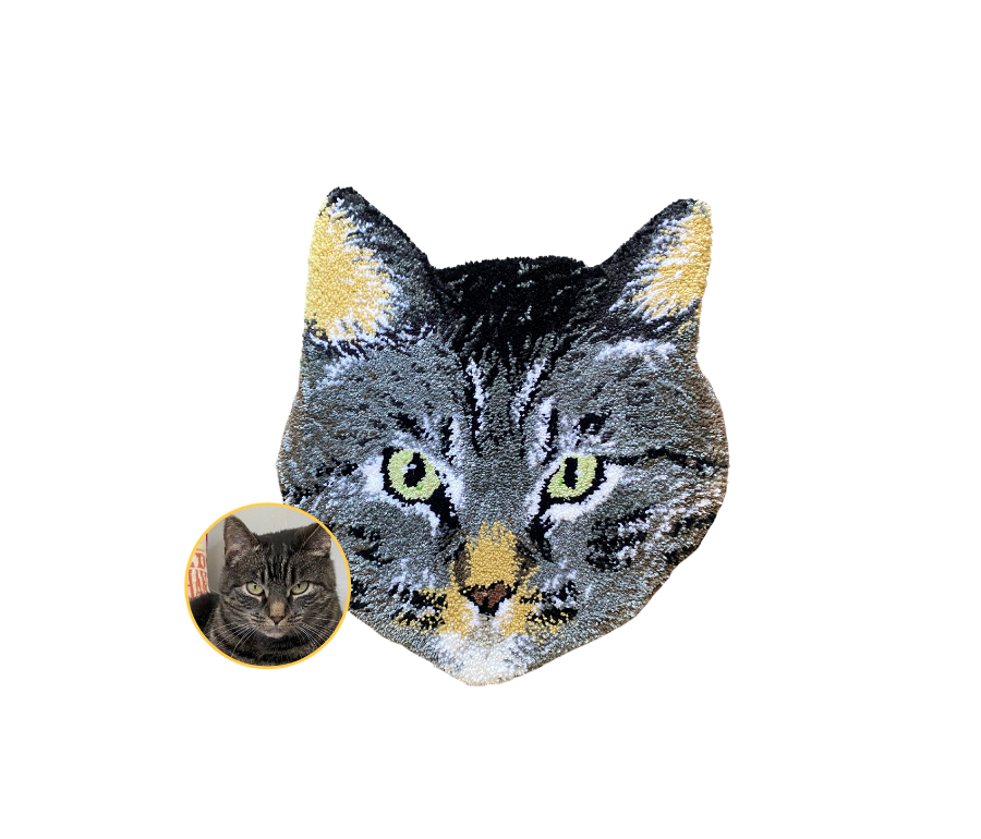Customized Pet Portrait Rug