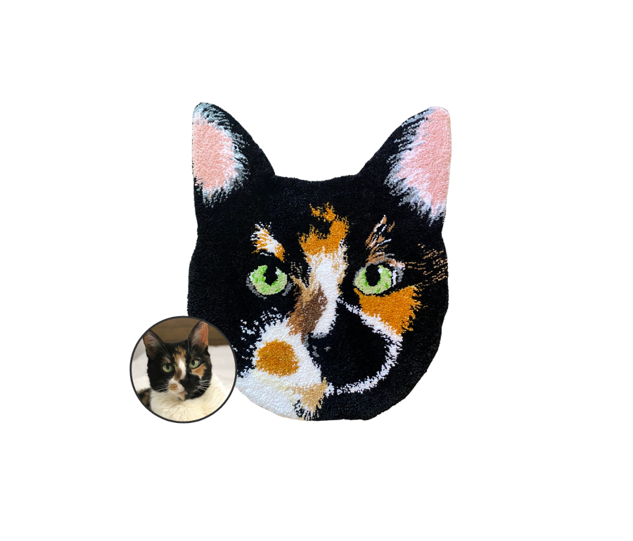Customized Pet Portrait Rug