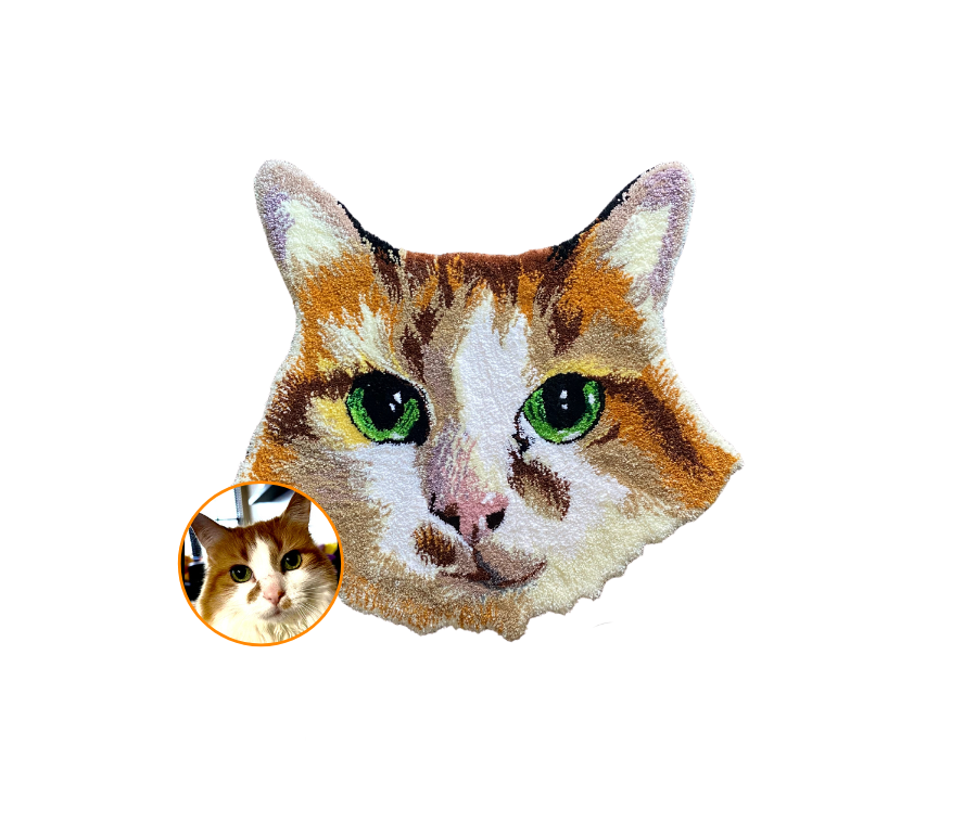 Customized Pet Portrait Rug