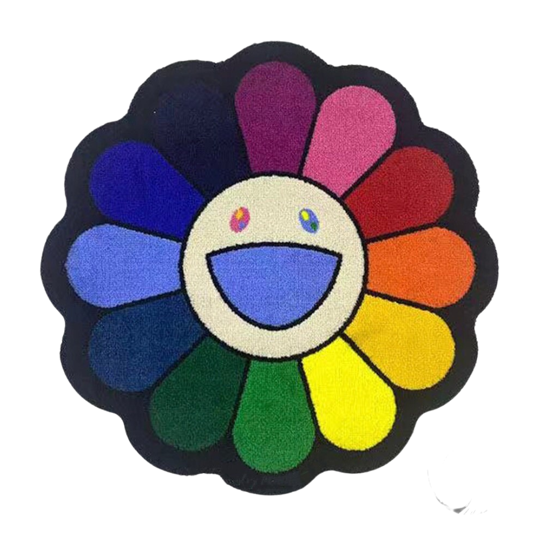 MIYOSHI RUG MOOON SMILEY FACE RUG 新品未使用品 MIYOSHI RUG Alwayth x MIYOSHI RUG Mooon Rug - Stacked Store