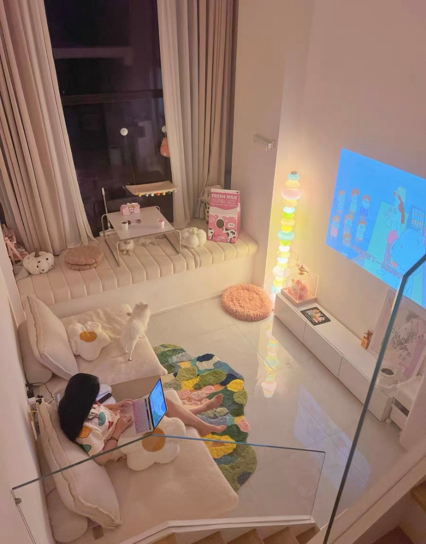 Mala Colorful Moss Rug