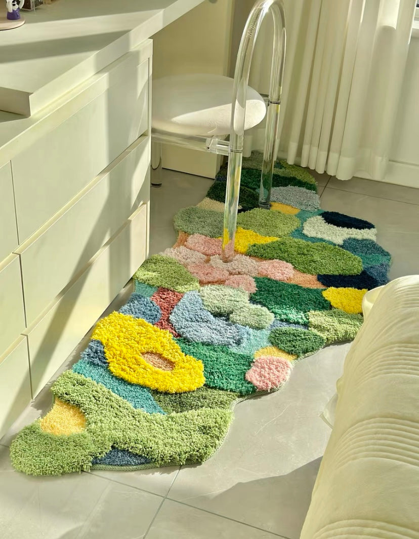 Mala Colorful Moss Rug