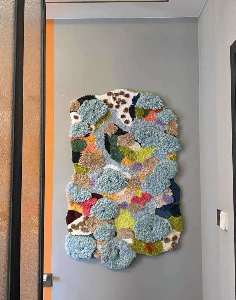 Pua Nani Moss Rug