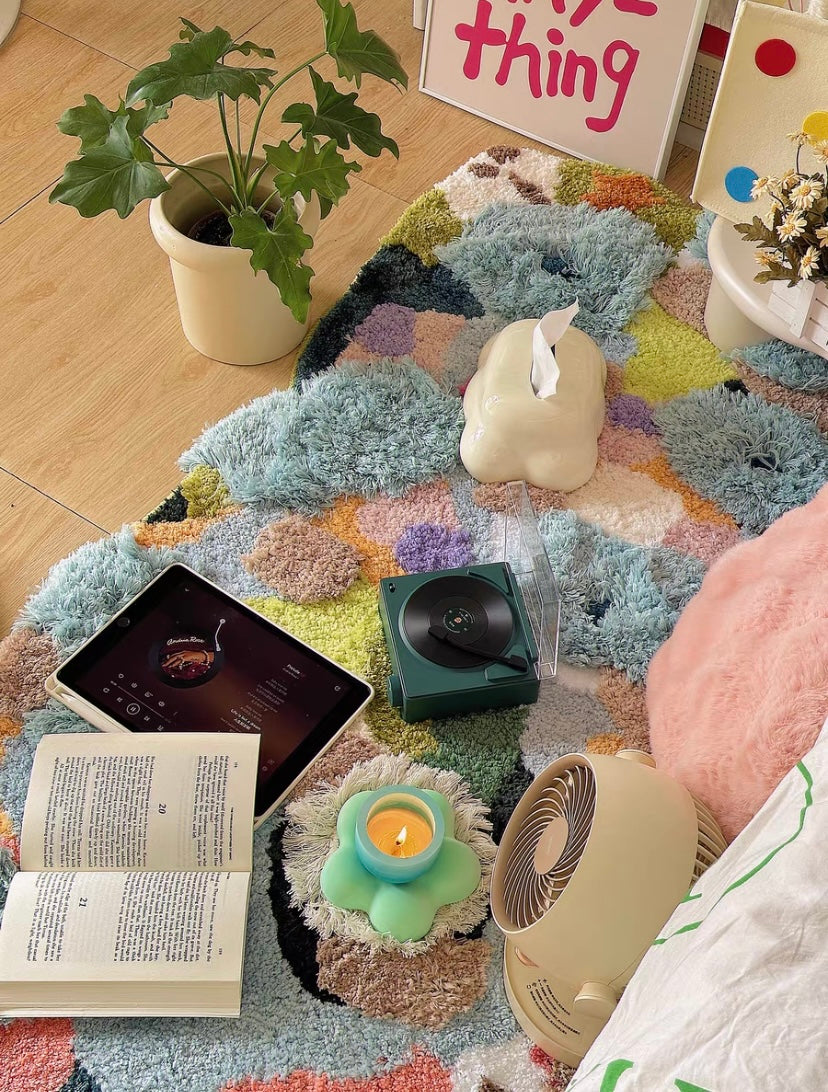 Pua Nani Moss Rug