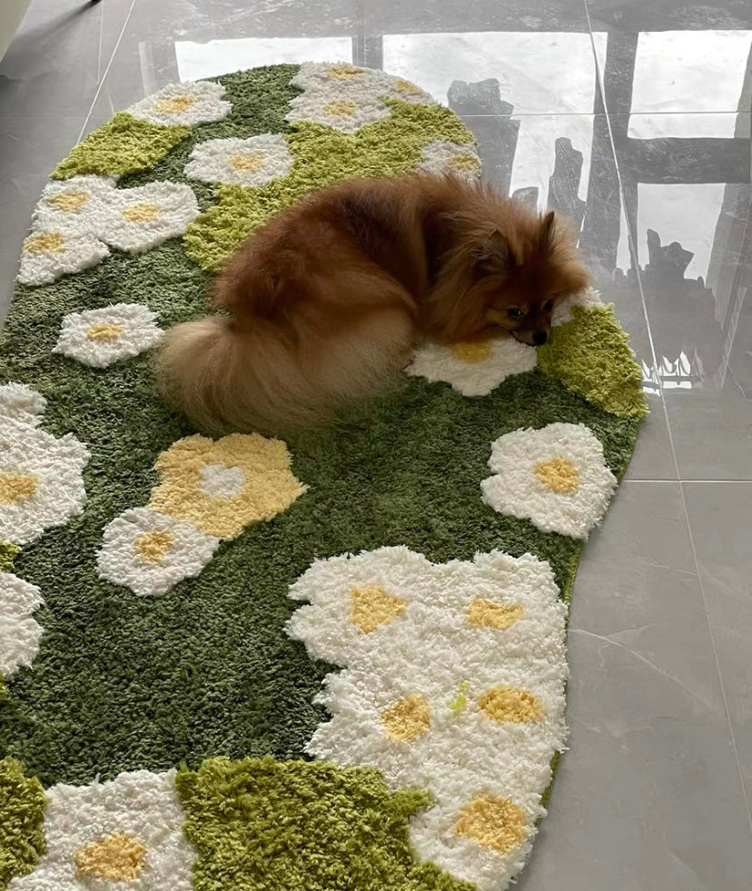 Hou Washable Moss Rug