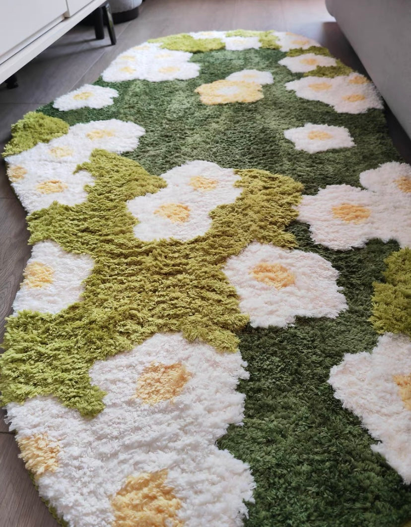 Hou Washable Moss Rug