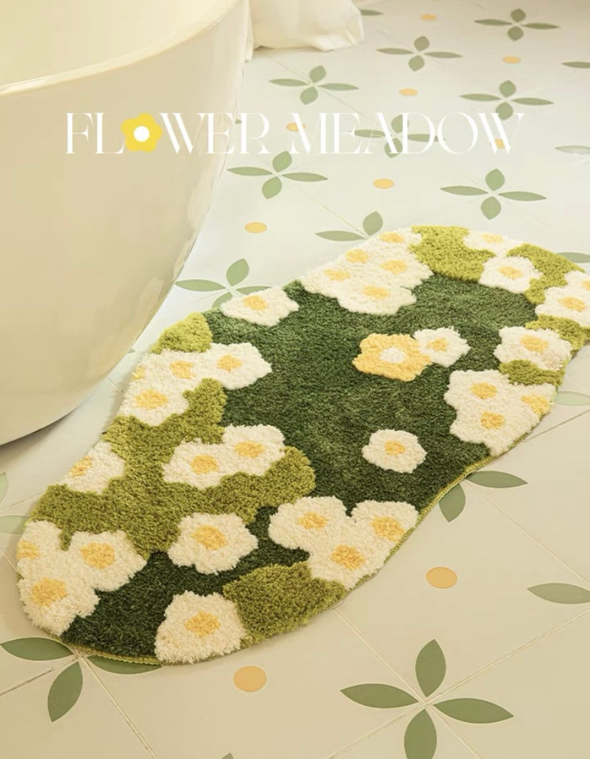 Hou Washable Moss Rug