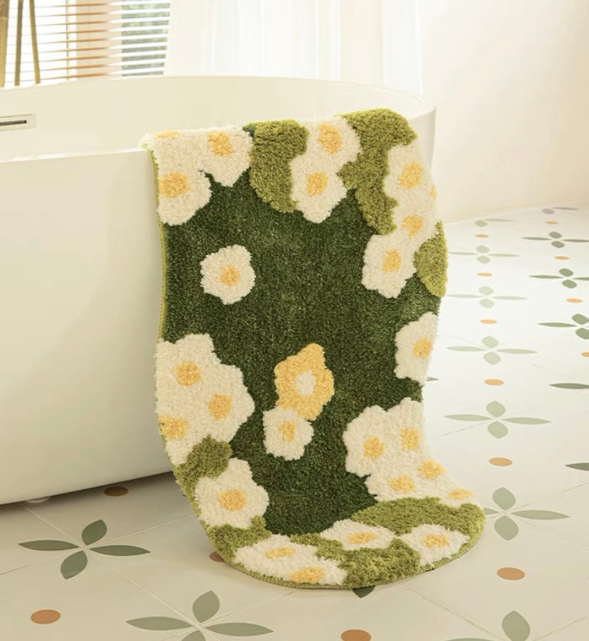 Hou Washable Moss Rug