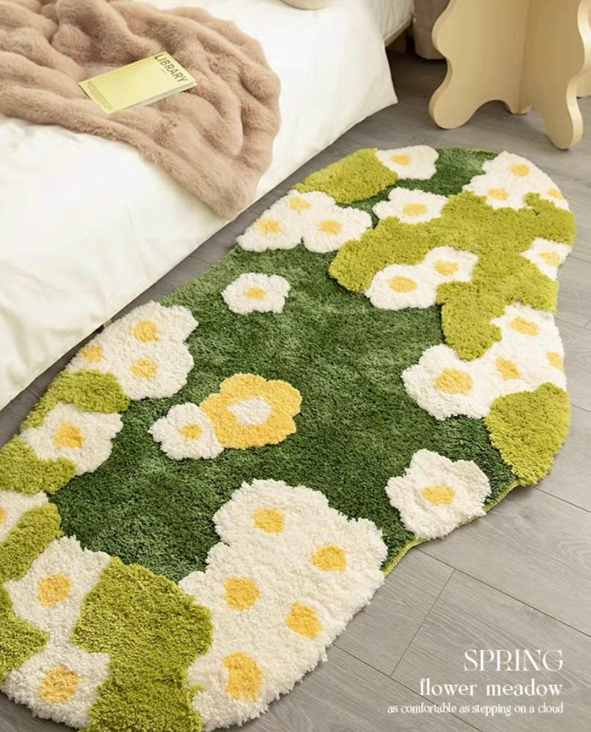 Hou Washable Moss Rug