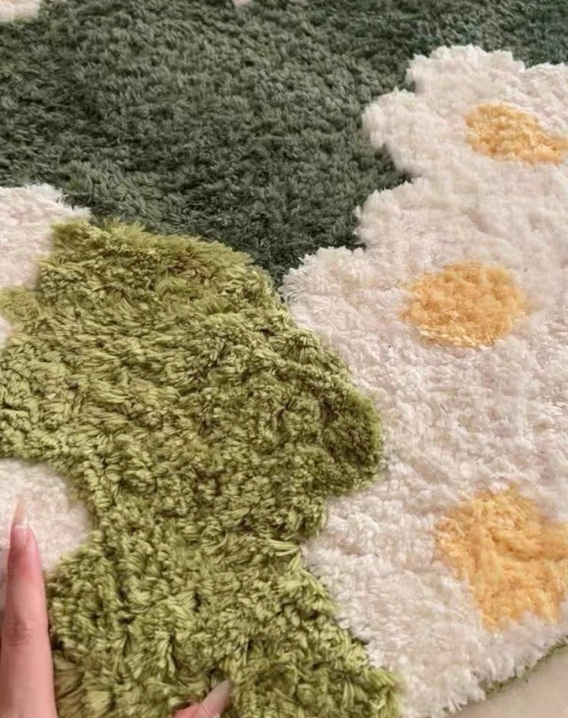 Hou Washable Moss Rug