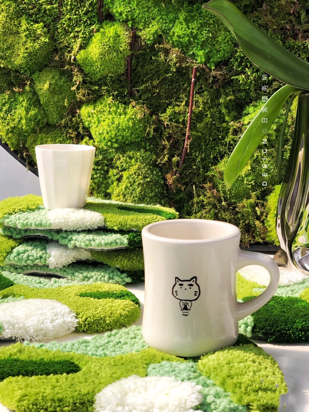 Grass Moss Coaster