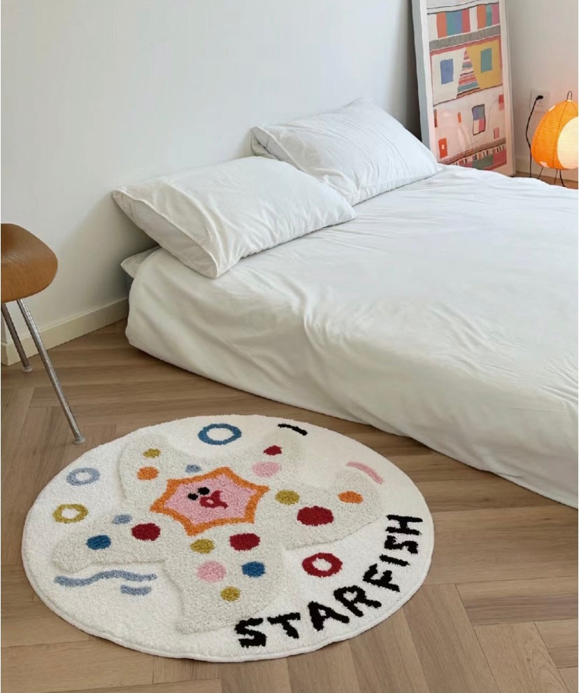 Machine Washable Animal Print Accent Rug
