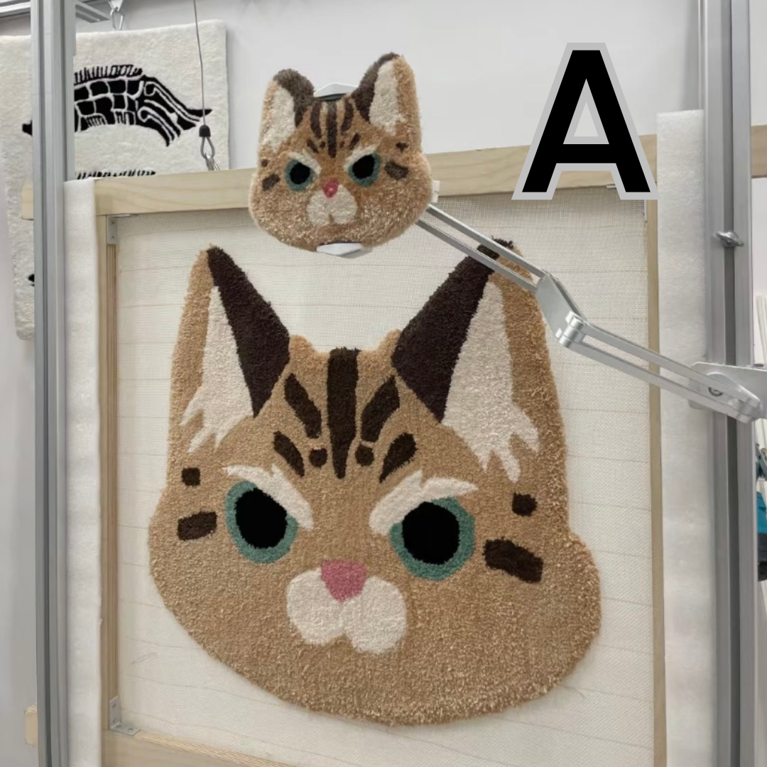 Cartoon Pet Portrait Decor Rug