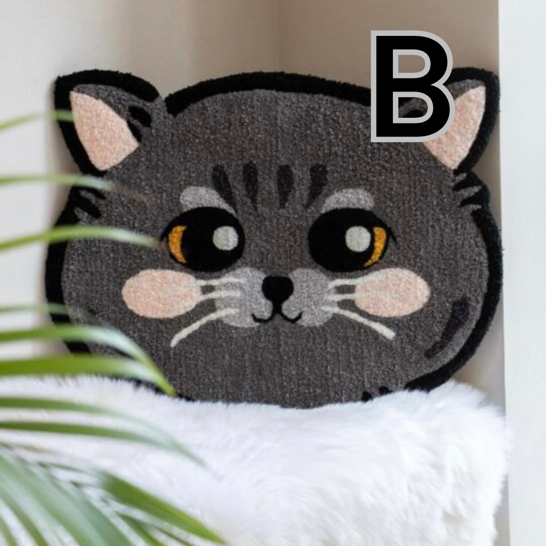Cartoon Pet Portrait Decor Rug
