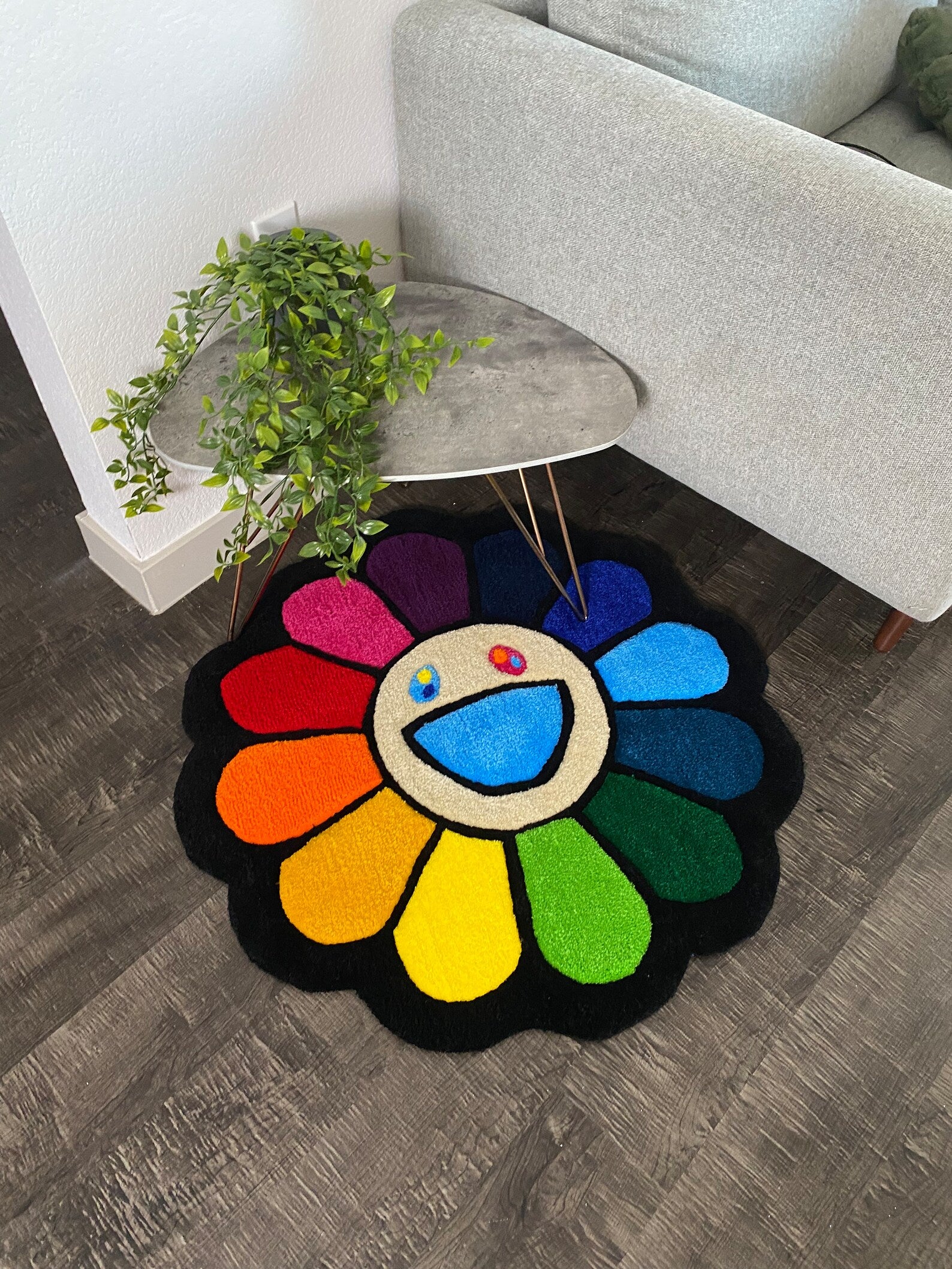 Smiley Face Rug