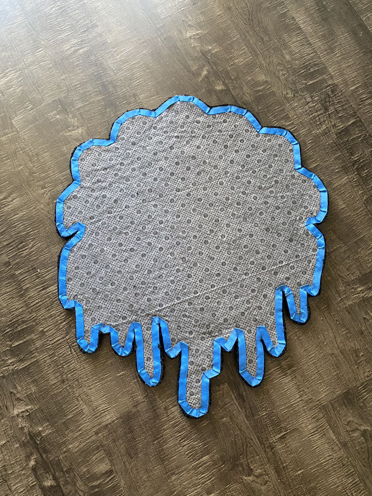 Melting Smiley Face Rug