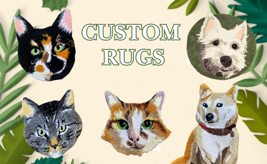 Customized Pet Portrait Rug
