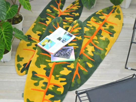 Lilo Leaf Rug