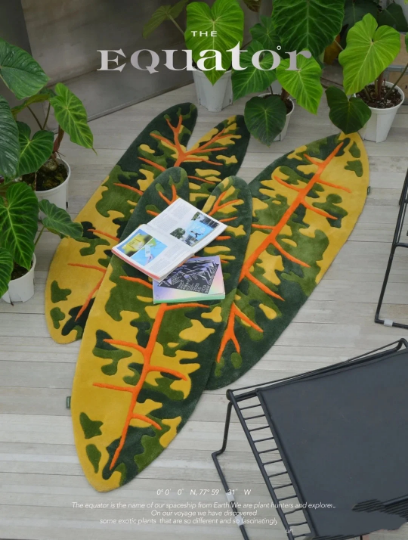 Lilo Leaf Rug